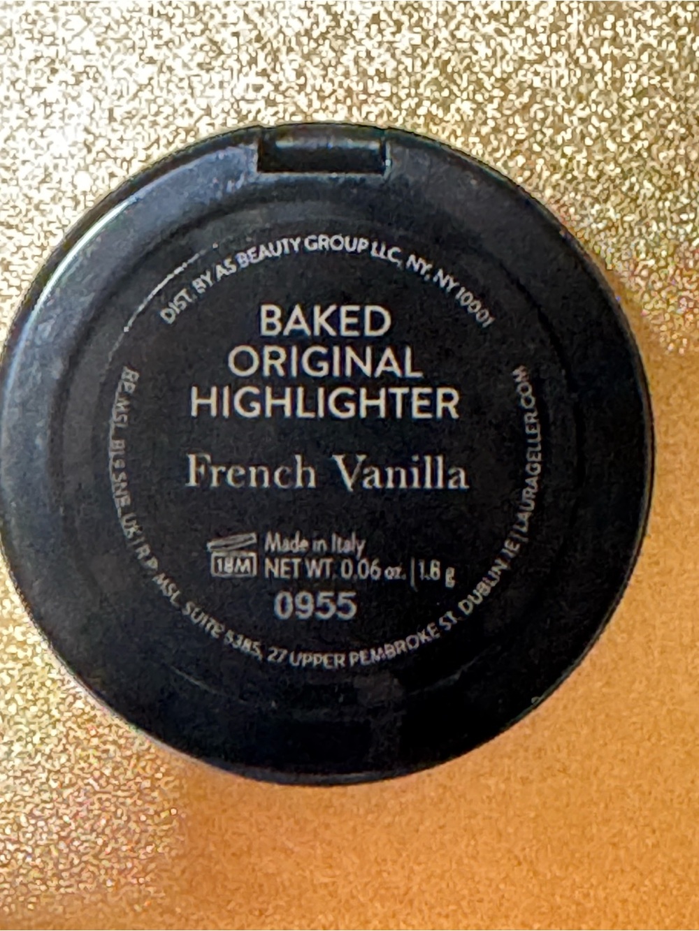 Laura Geller Baked Original Highlighter - French Vanilla (Champagne Gold)